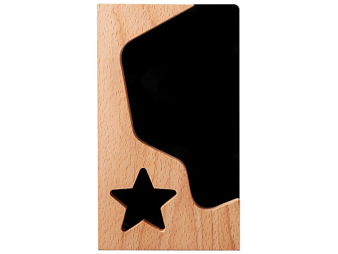 Награда из бука и акрила Starburst - рис 3.