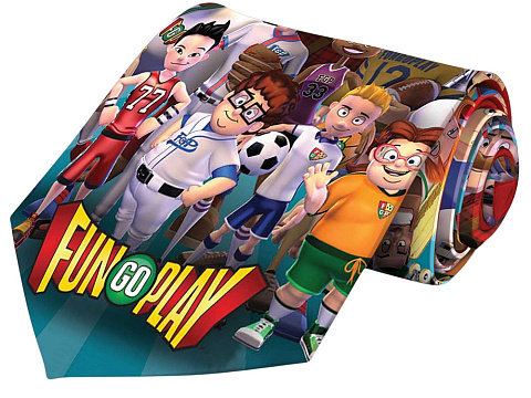 Галстук с возможностью полноцветной печати - рис 3.