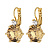 Серьги BEGONIA SG GOLDEN Dyrberg Kern 460038 - миниатюра