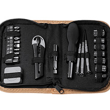 Набор инструментов Декер, 25 аксессуаров, бежевый