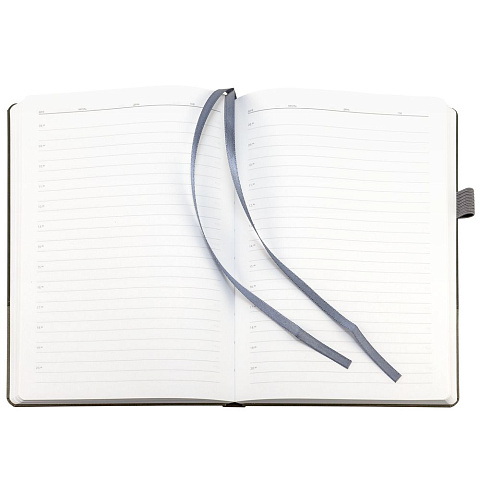 Ежедневник Horizon, недатированный, серый - рис 9.