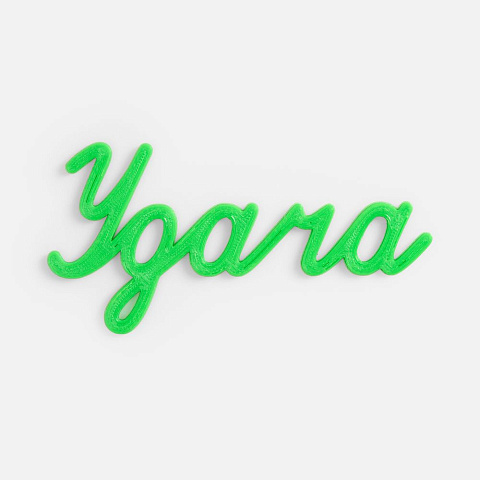 Подвеска Word, 3D-печать на заказ, удача - рис 2.