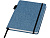 Блокнот Orin, формат А5, из переработанного ПЭТ, синий - миниатюра