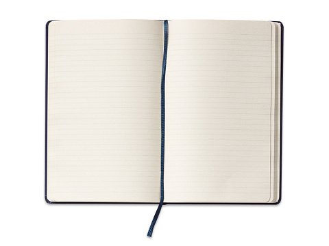 Записная книжка Moleskine Classic (в линейку) в твердой обложке, Large (13х21см), синий - рис 2.