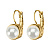 Серьги LOUISE SG WHITE PEARL - миниатюра