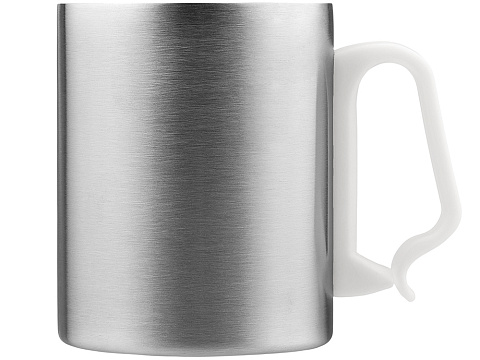 Стальная кружка с двойными стенками Climber Max, 450 мл, белый - рис 3.