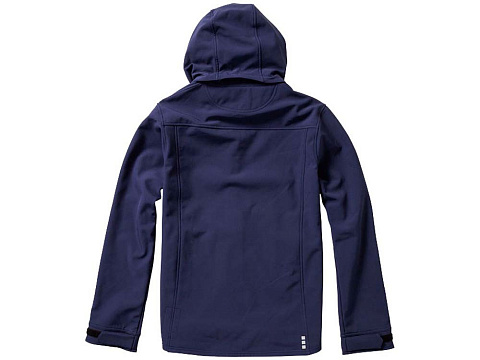 Куртка софтшел Ланглей мужская, темно-синий - рис 6.