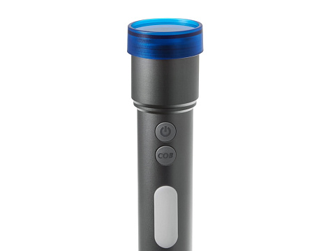 Фонарь аккумуляторный с регулируемым фокусом Vortez, 9 режимов, 650 Лм - рис 9.