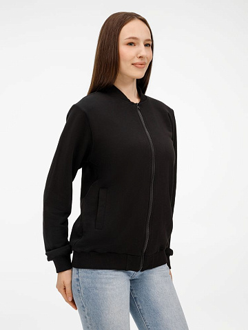 Бомбер унисекс Townie, черный - рис 9.