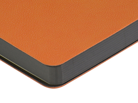 Ежедневник А5 датированный Boston 2027, оранжевый с серым обрезом - рис 4.