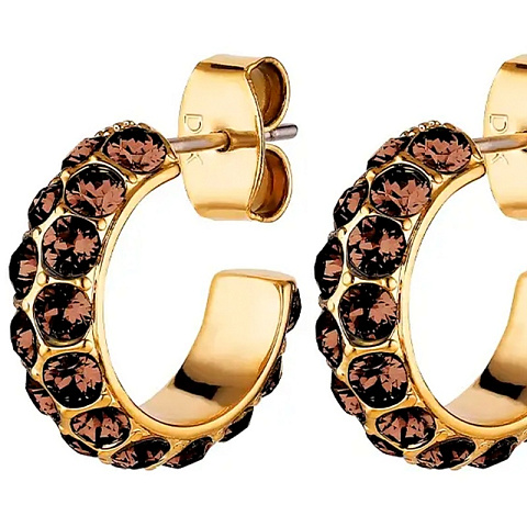 Серьги HEIDI SG BROWN - рис 4.