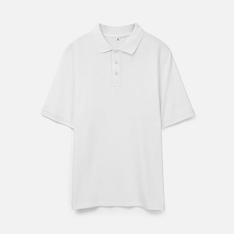 Рубашка поло унисекс Upswing, белая