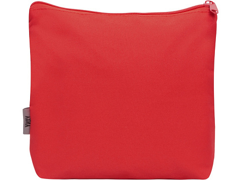 Органайзер для электроники и проводов Amalia из полиэстера 300D с подкладкой, красный - рис 4.