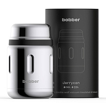 Термос для еды, вакуумный, бытовой, тм "bobber". Объем 0.7 литра. Артикул Jerrycan-700 Glossy