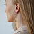 Серьги LAGUNA MARRON Ciclon *A241605-02 - миниатюра - рис 2.