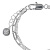 Браслет Twice Сarabiner Fiore Luna CL6104 S - миниатюра - рис 2.