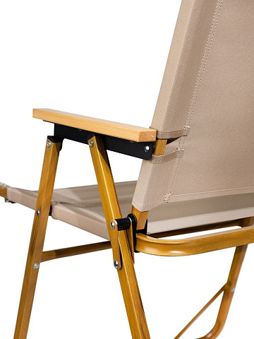 Стул MW02 складной, бежевый - рис 7.