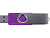 Флеш-карта USB 2.0 32 ГБ Флэш С1, фиолетовый - миниатюра - рис 4.