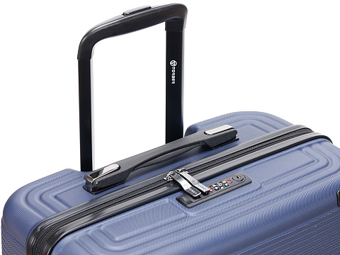 Чемодан TORBER ОНЕГА, синий, ABS-пластик, 69,5 х 46 х 26 см, 69 л - рис 7.