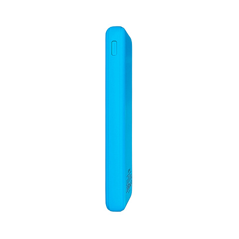 Внешний аккумулятор Kris soft touch, 10000mAh (Голубой) - рис 4.