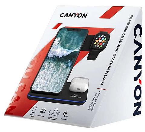 Зарядная станция Canyon WS-303, черная - рис 5.