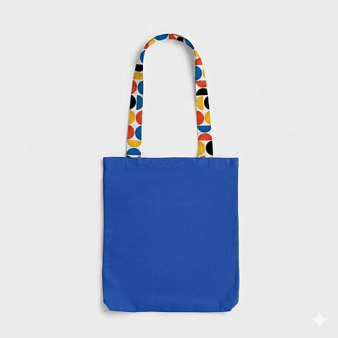 Шопер-конструктор Bolsa с широкими ручками с полноцветной печатью - рис 5.