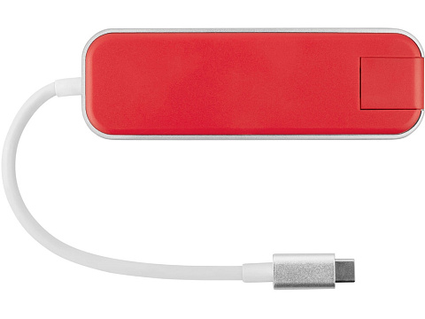 Хаб USB Rombica Type-C Chronos Red - рис 2.