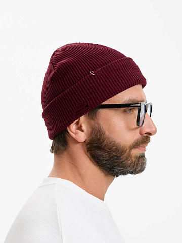 Шапка Ribelle, темно-красная (винная) - рис 8.