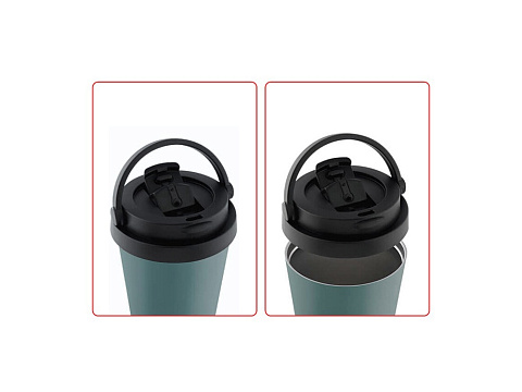 Термокружка из нерж. стали тм THERMOcafe TCCM-500KA (RHG) 0,5L - рис 3.