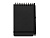 Блокнот Thalaasa формата А6 в твердой обложке из океанического пластика с шариковой ручкой - сплошной черный - миниатюра - рис 2.
