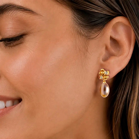 Серьги PETUN SG GOLDEN - рис 2.
