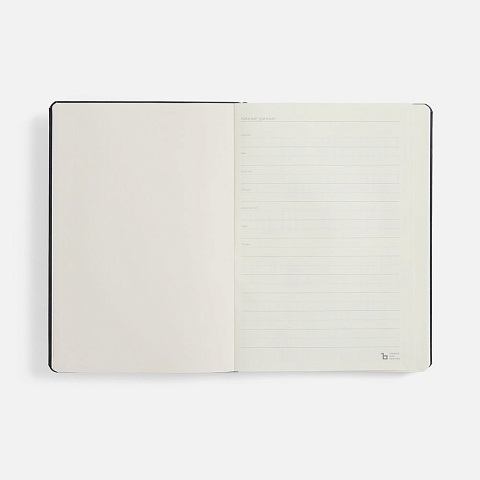 Ежедневник Urban Hard, недатированный, черный - рис 6.