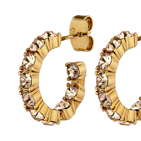 Серьги RAQUEL SG GOLDEN Dyrberg Kern 460062 - рис 3.
