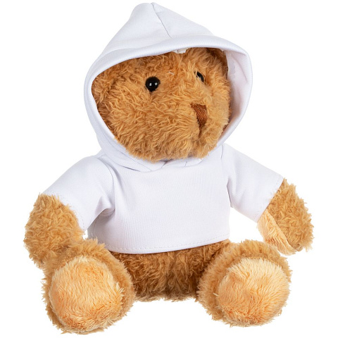 Мягкая игрушка «Мишка Cuddleton» в белом худи - рис 3.