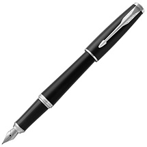 Перьевая ручка Parker Urban Core, (матовый черный лак) Muted Black CT, F309, перо: F, цвет чернил: b