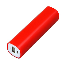 PB030 Универсальное зарядное устройство power bank  прямоугольной формы. 2200MAH. Красный