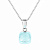 Колье FIRENZE (S) Aquamarine Qudo 107000/48-6002 - миниатюра - рис 2.