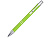 Шариковая ручка Moneta из переработанного алюминия (черные чернила) - Лайм - миниатюра