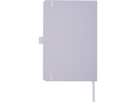 Блокнот Honua форматом A5 из переработанной бумаги с обложкой из переработанного ПЭТ, лиловый - рис 3.