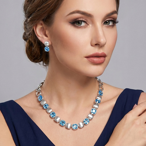 Серьги Light Sapphire - рис 2.