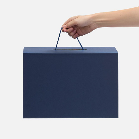 Коробка складная New Case Fold, темно-синяя - рис 7.