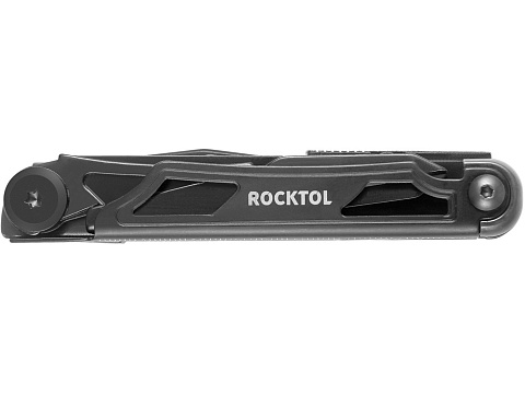 Нож-мультитул Rocktol 12 в 1, кожаный чехол, черный - рис 2.
