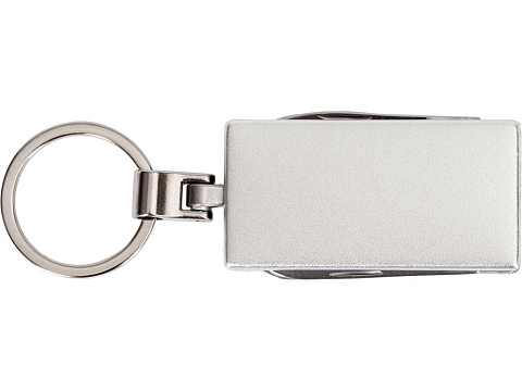 Мультитул-брелок 5-в-1 Badge, серебристый - рис 6.