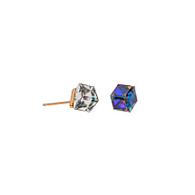 Пусеты Crystal Heliotrope Fiore Luna SWE1127/2 CH RG