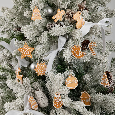 Мини-подвеска «Пряник», колокольчик - рис 5.