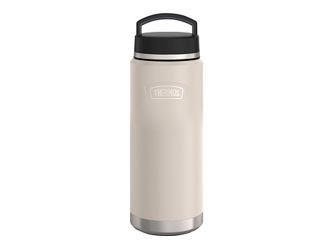 Термос из нерж. стали тм THERMOS IS-212 SN 1.2L, бежевый - рис 2.