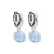 Серьги FIRENZE (S) Hellblau Qudo 107000/20-4733 - миниатюра