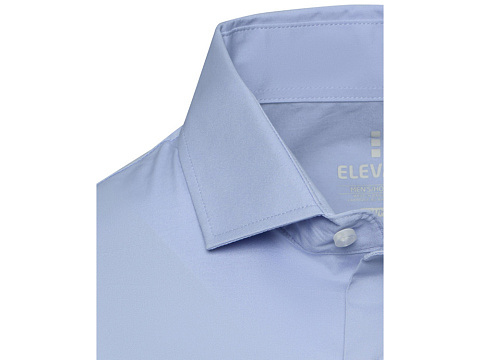 Carnelian мужская рубашка из поплина - Голубой - рис 4.