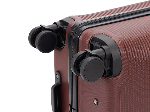Чемодан TORBER ОНЕГА, бордовый, ABS-пластик, 79,5 х 51 х 29 см, 103 л - рис 11.