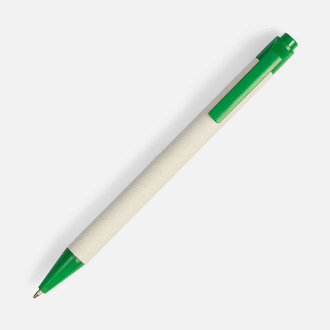 Ручка шариковая MilkMake, зеленая - рис 3.